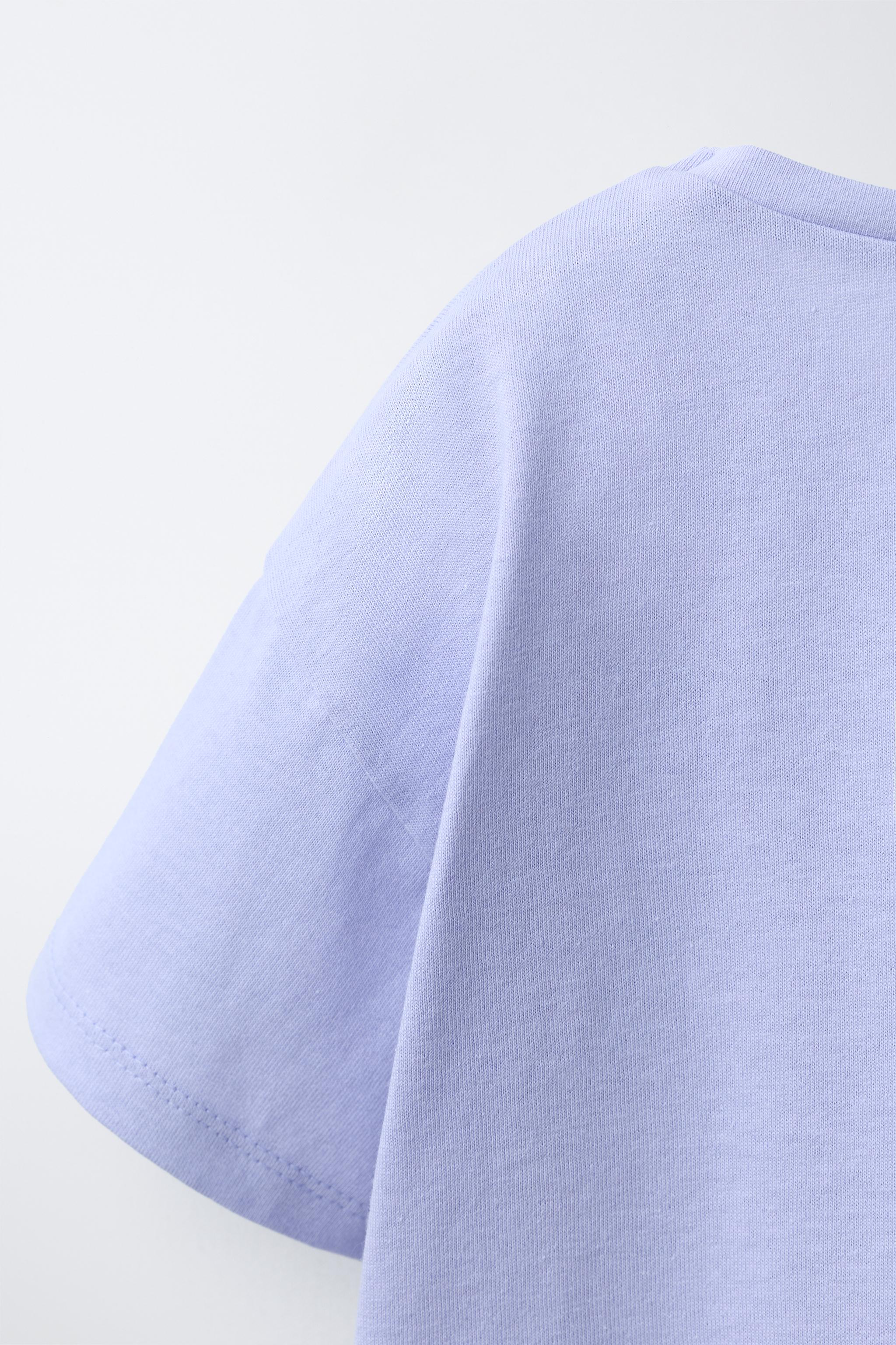 RUFFLY PRINT T-SHIRT